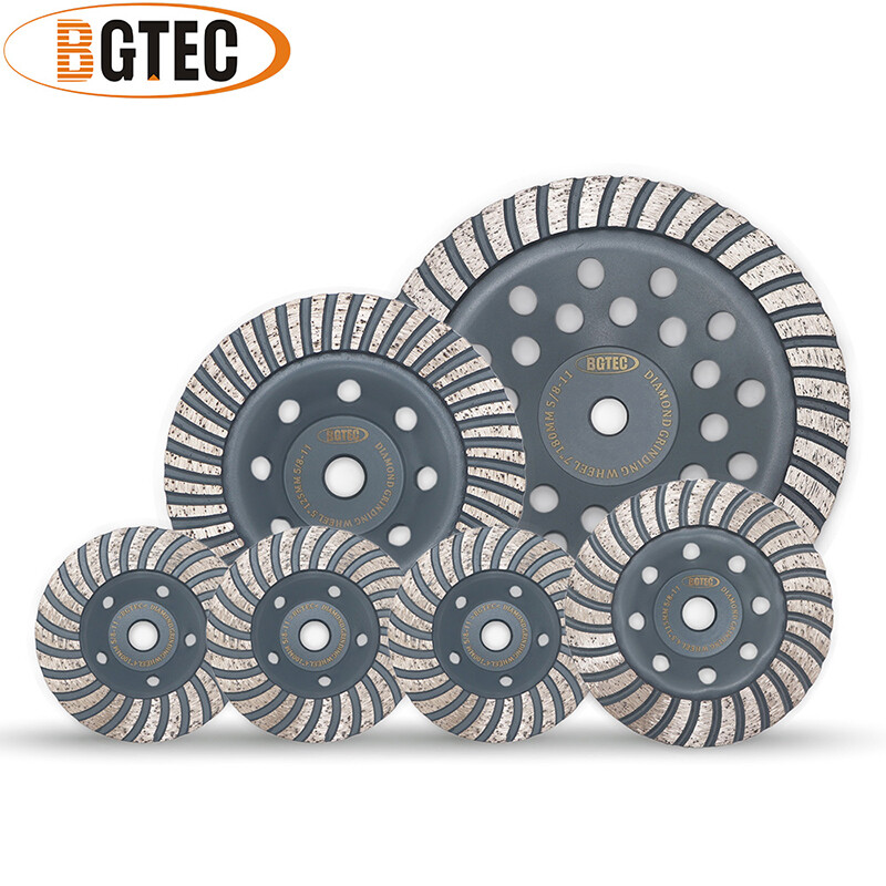 4-7” Diamond Grinding Wheel Marble Concrete Masonry Sanding Disc Angle Grinder