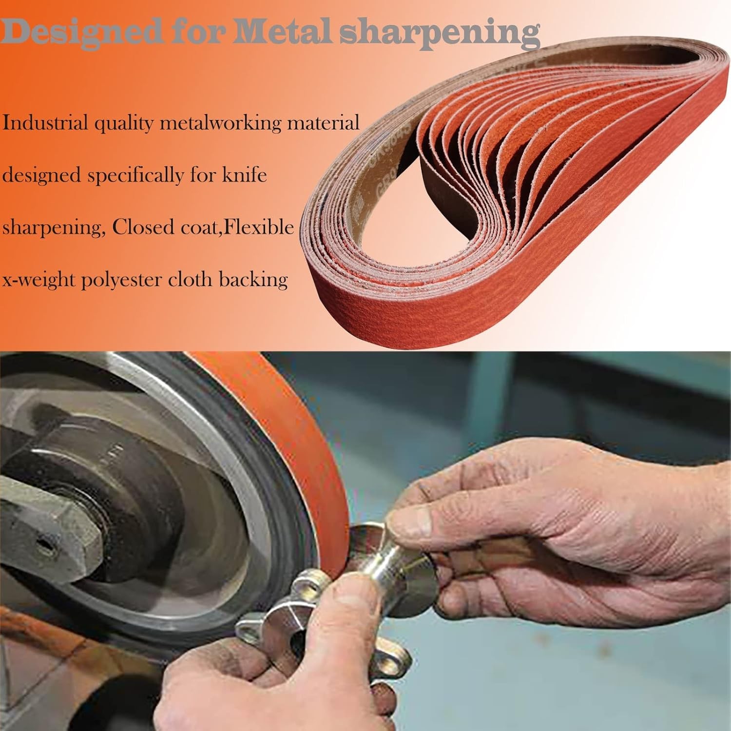 12 Pack 1 x 30 Inch Metal Grinding Ceramic Sanding Belts Kit -2 Pcs Each of…