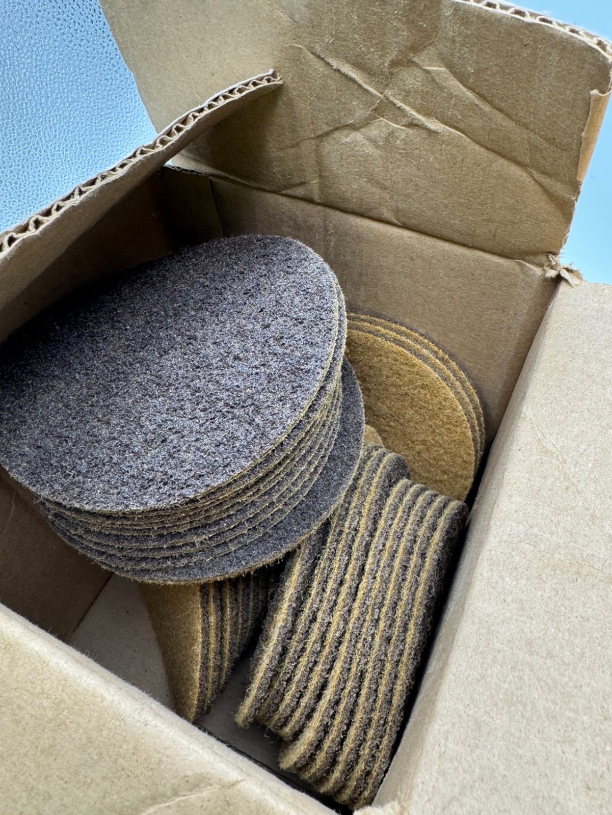 Norton Abrasive Discs Blending 5in Coarse NonWoven SCF-NP 66261017808 Box of 39