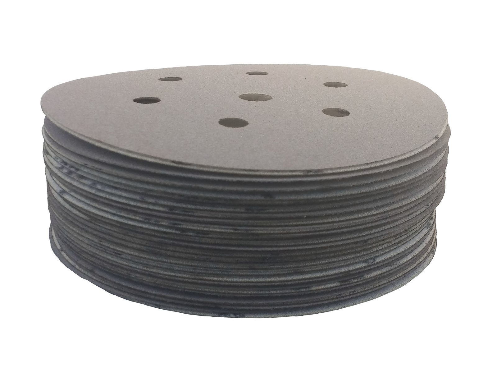 6″ X 6 Hole Platinum Film Hook and Loop Grip Sanding Discs (50 Pack, 2000 Grit)
