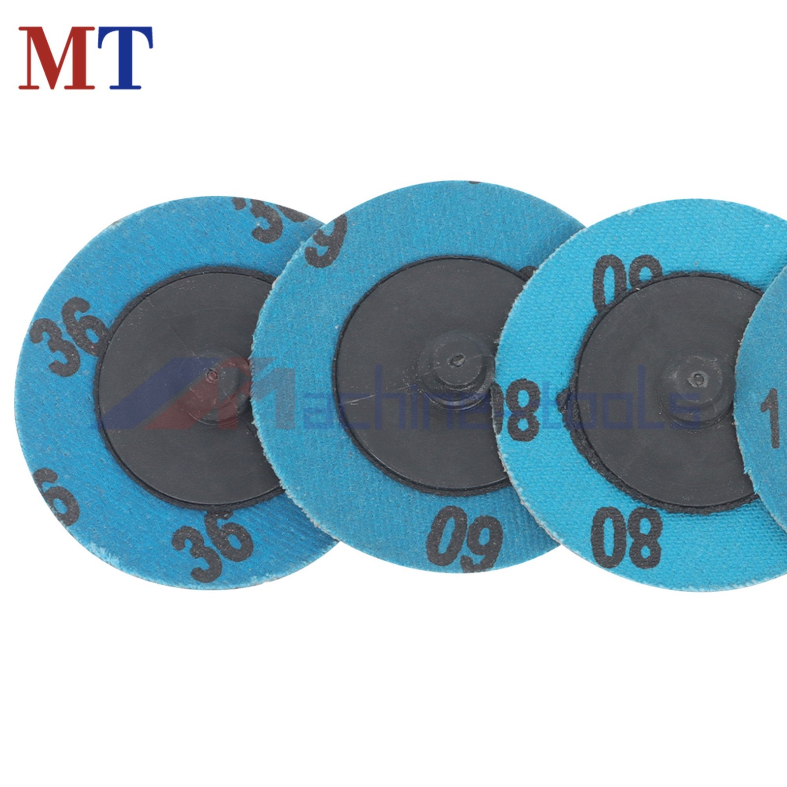 50 Pcs 2″ Grinder Sanding Grinding Discs (10 Pcs Each Of 36,60,80,120 and 240)