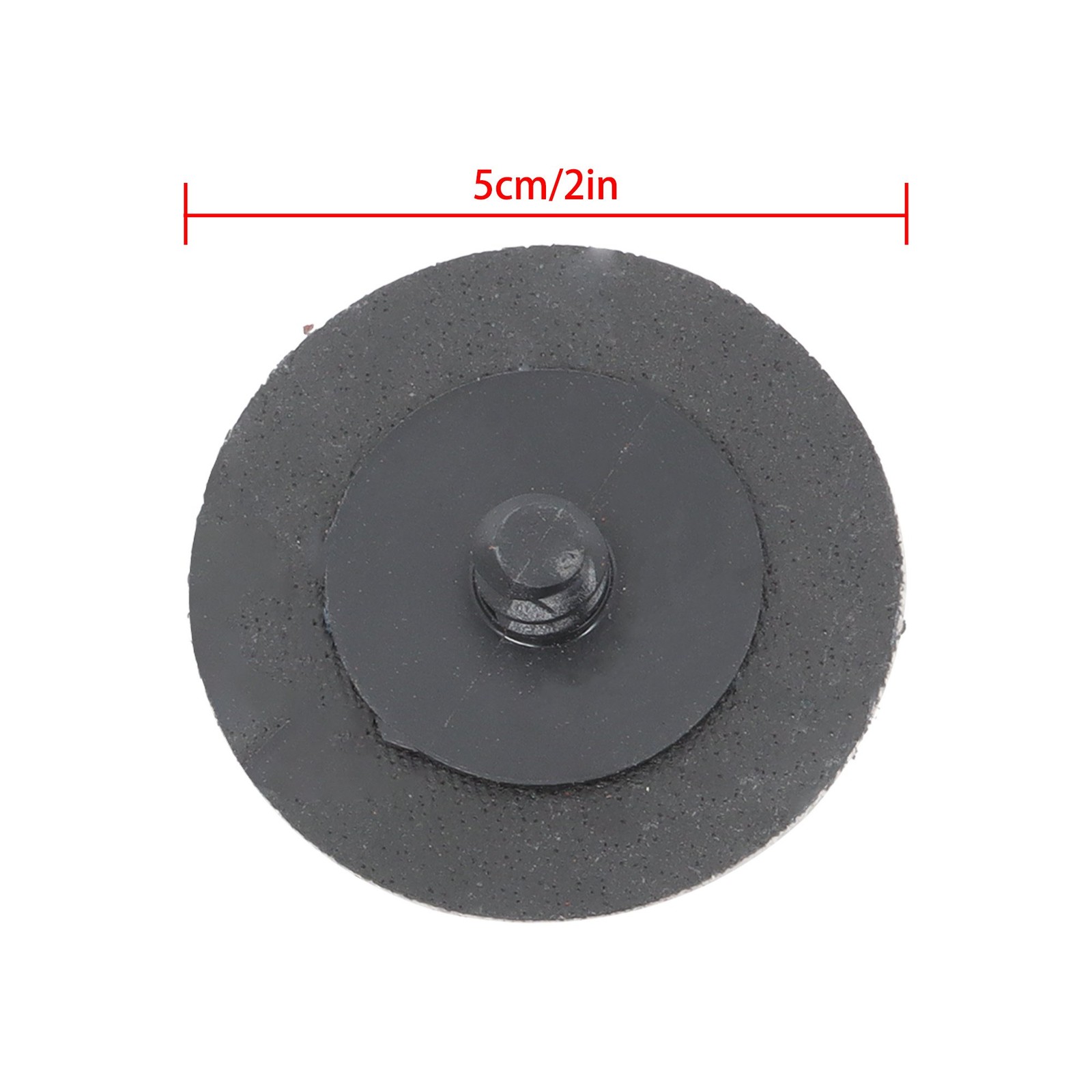 150 Pieces 2 Inch 80 Grit Medium Red Torque Sanding Discs for Die Grinder