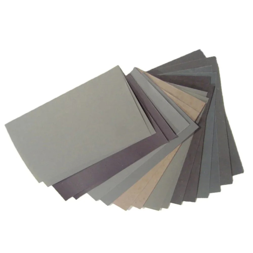 15PCS/Set Wet /Dry Sandpaper 400/3000 Grit Sand Paper Sanding Paper Abrasive