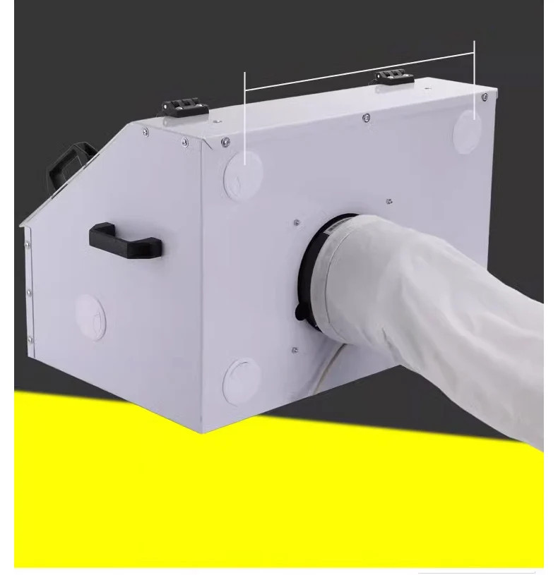 Compact Water Curtain Spray Booth with Negative Pressure Exhaust Fan ForHome Use