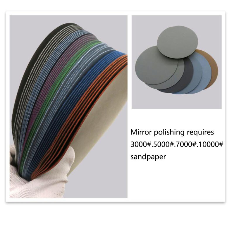 2/3/4/5/6/7/8 in Wet & Dry Sanding Discs Sandpaper Pads Hook&Loop Grit 800-10000