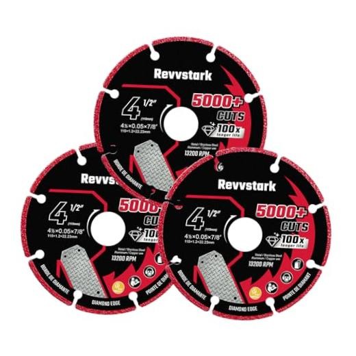 4 1/2 Inch Diamond Cutting Wheel – 4-1/2 Cut Off Wheel for Angle 3.0 4.5″x7/8in.