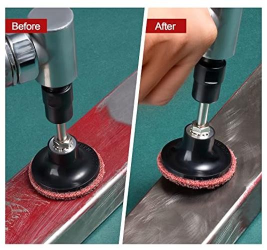 46PCS Sanding Discs 2 Inch Quick Change Discs 1pcs 1/4” Holder Surface