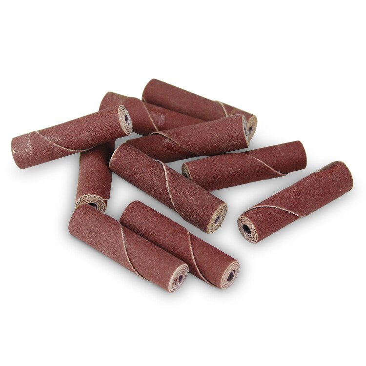 3/8″ x 1-1/2″ x 1/8″ Aluminum Oxide Abrasive Cartridge Roll, Straight – 10 Pack
