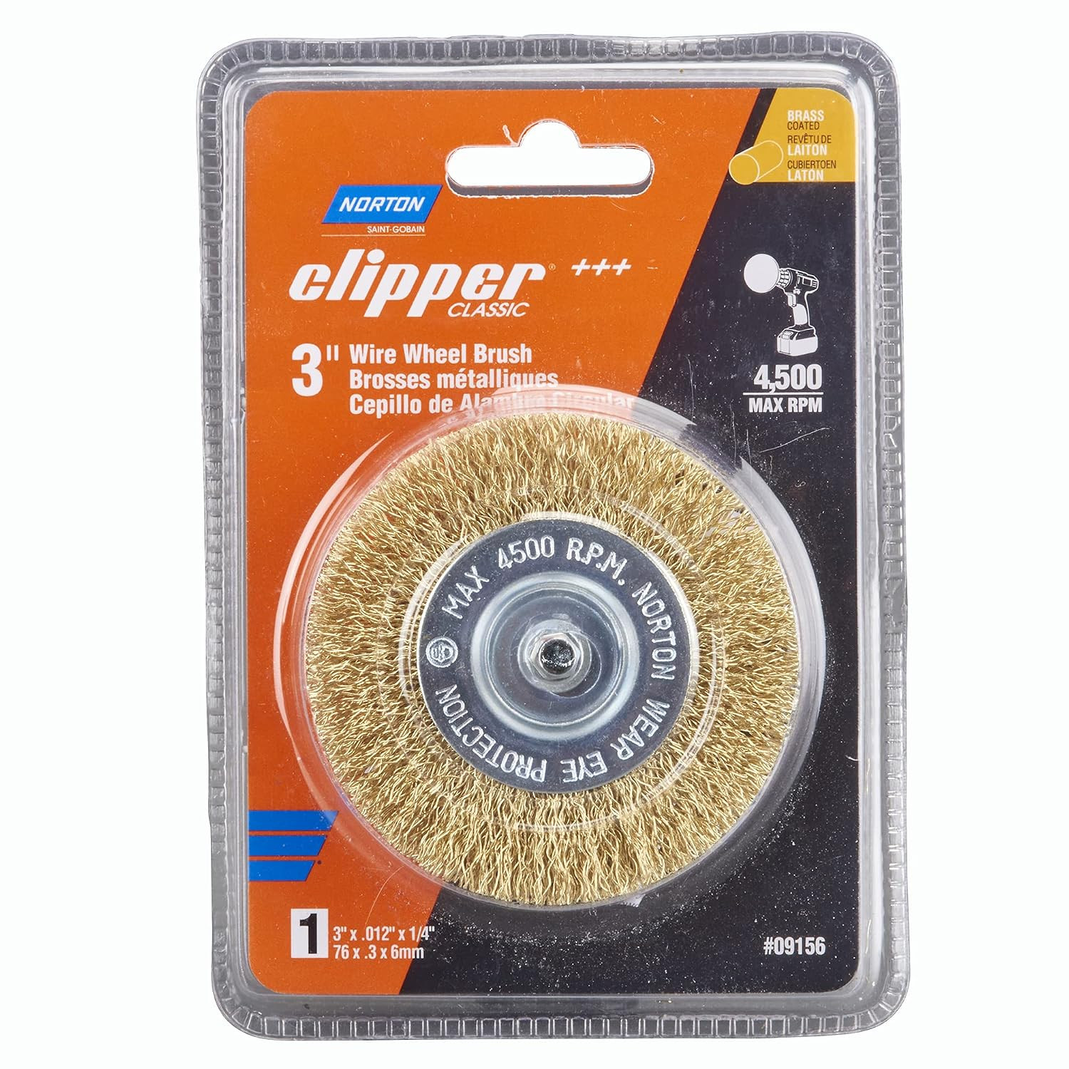 Abrasives – 70184609156 – Abrasives – 70184609156 – 3 X .012 X 1/4 in. CS Crimp