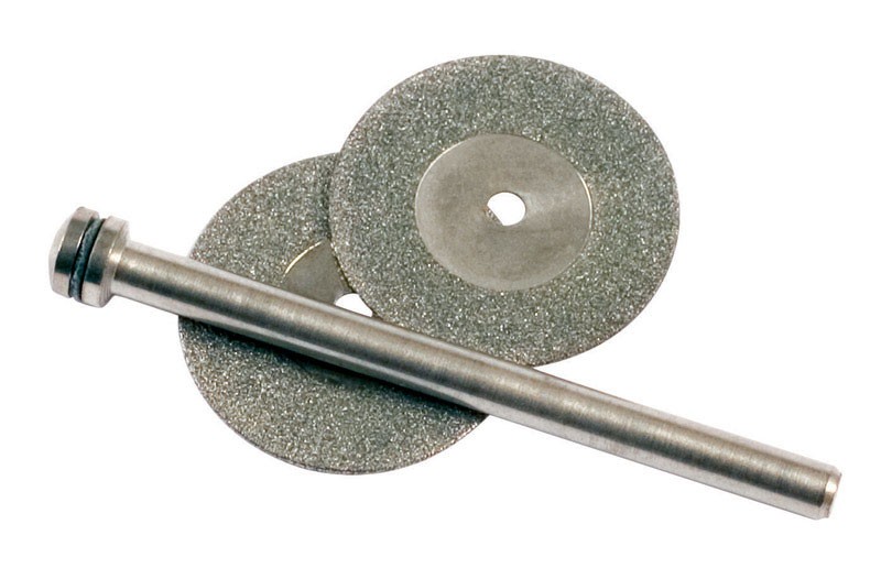 Forney 60250 30,000 rpm Diamond Wheel Kit with 3/4 in. Wheels & 1/8 in. Mandrel
