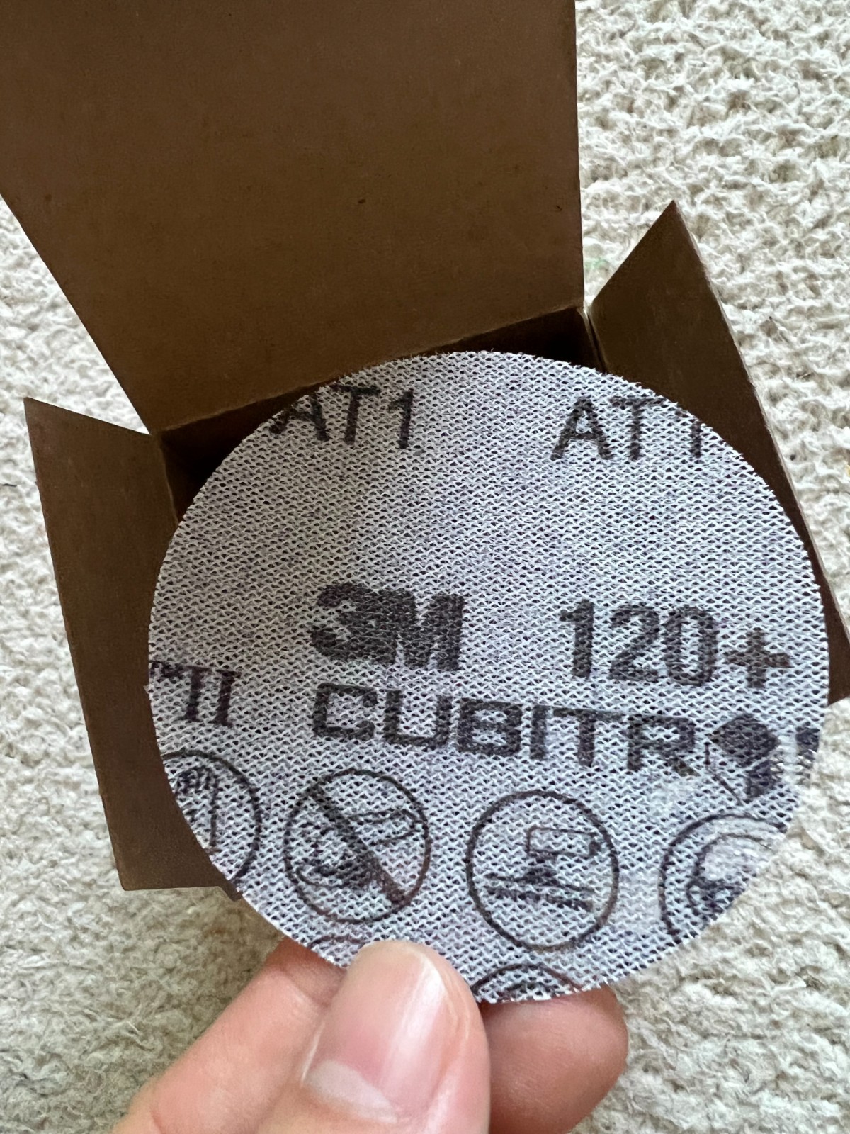 3M Xtract Cubitron II 3″ Sanding Disc 710W 50pks #66533