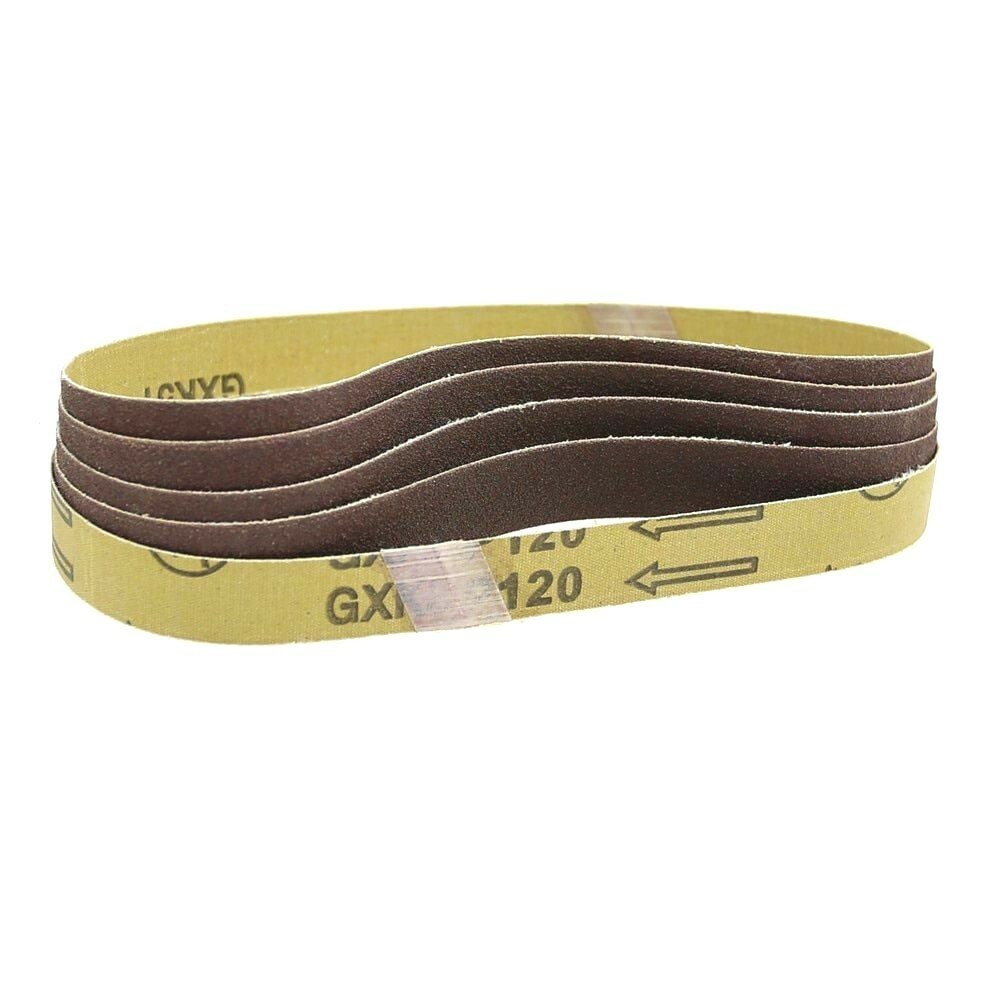10Pcs 520*20mm/330x10mm/457*13mm P60-P320 Abrasive Belt Sanding For Machine Tool