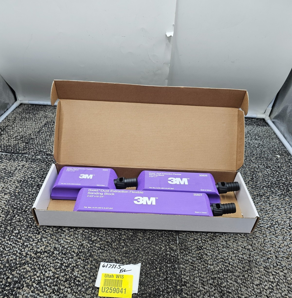 3M 35829 Hookit™ Dust Extraction Flexible Sanding Block Assy 35825 35826 35827