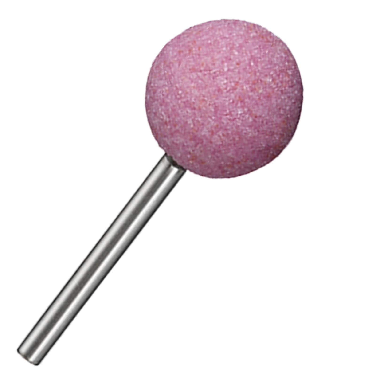 1/4 Inch Shank Ball Shaped Abrasive Mounted Stone Grinding Wheel Rotary Tools…