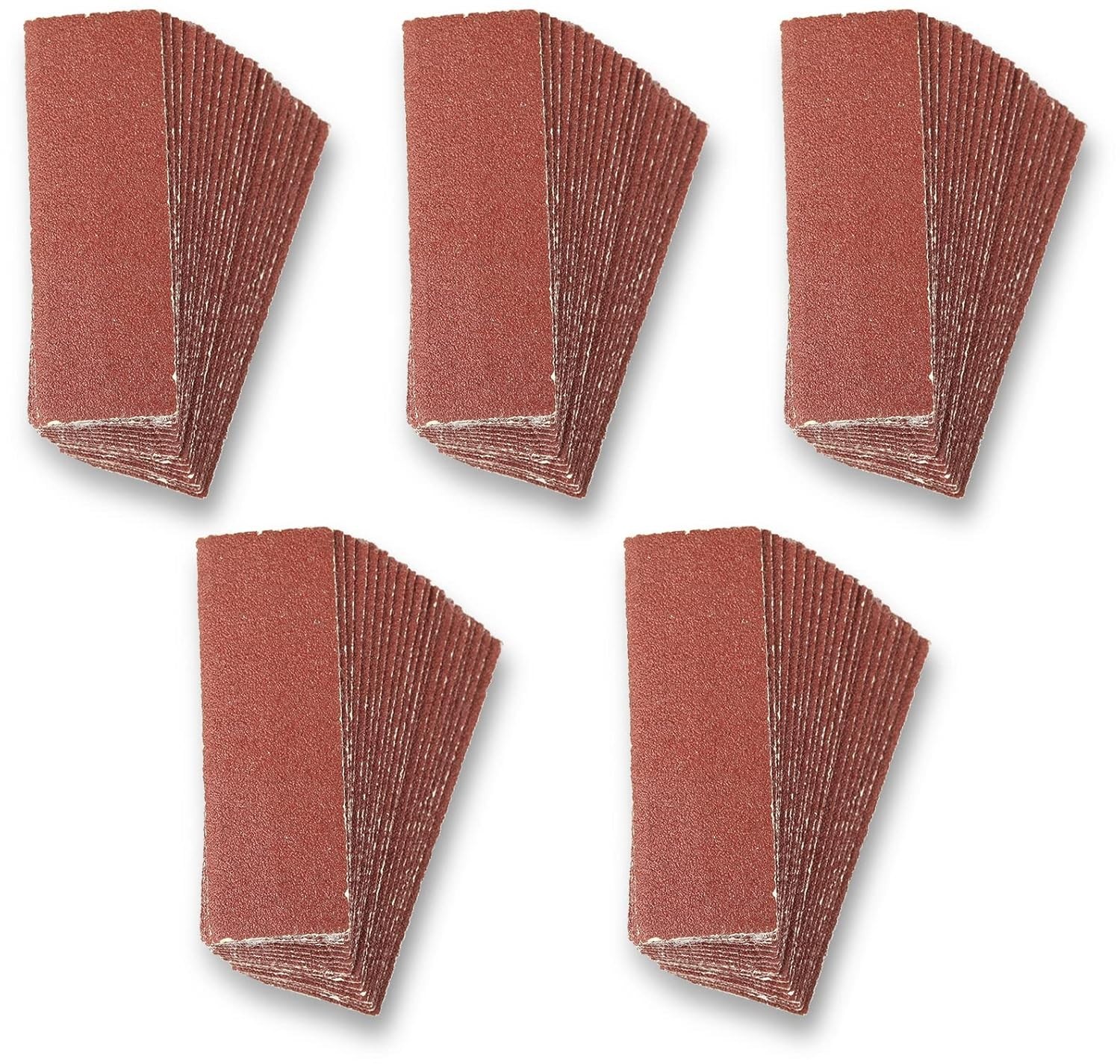 Versatile 100 PCS Sanding Refills – 3.5 x 1.2 Inch Grit 80 for Wood Finishing