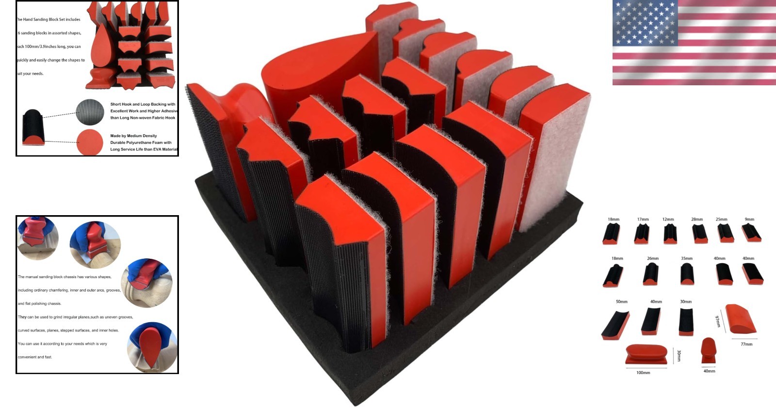 Abrasive Chassis for Wood Furniture, Auto Paint
