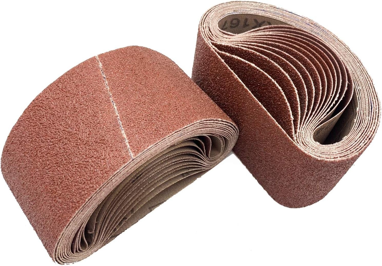 24PCS 2.5×14″ Belt Sander Sanding Belts – Aluminum Oxide