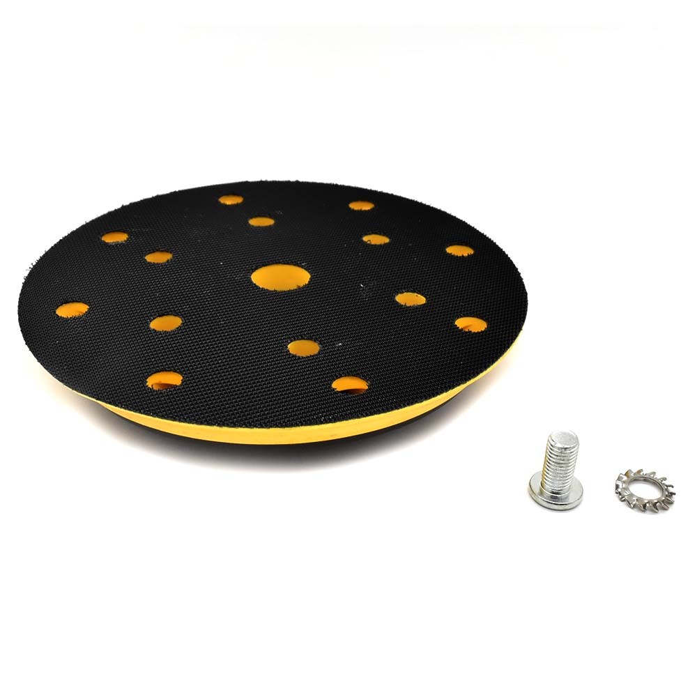 Rubber Sander Pad Soft (Hook & Loop 8 Holes 6″) Replaces Makita A-91207 – RSP44