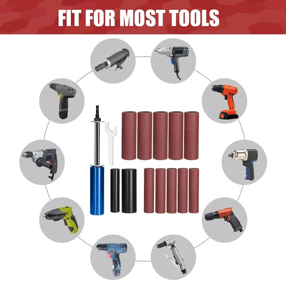 Drill Belt Sander Sanding Rod Furniture Refinishing User-friendly Design