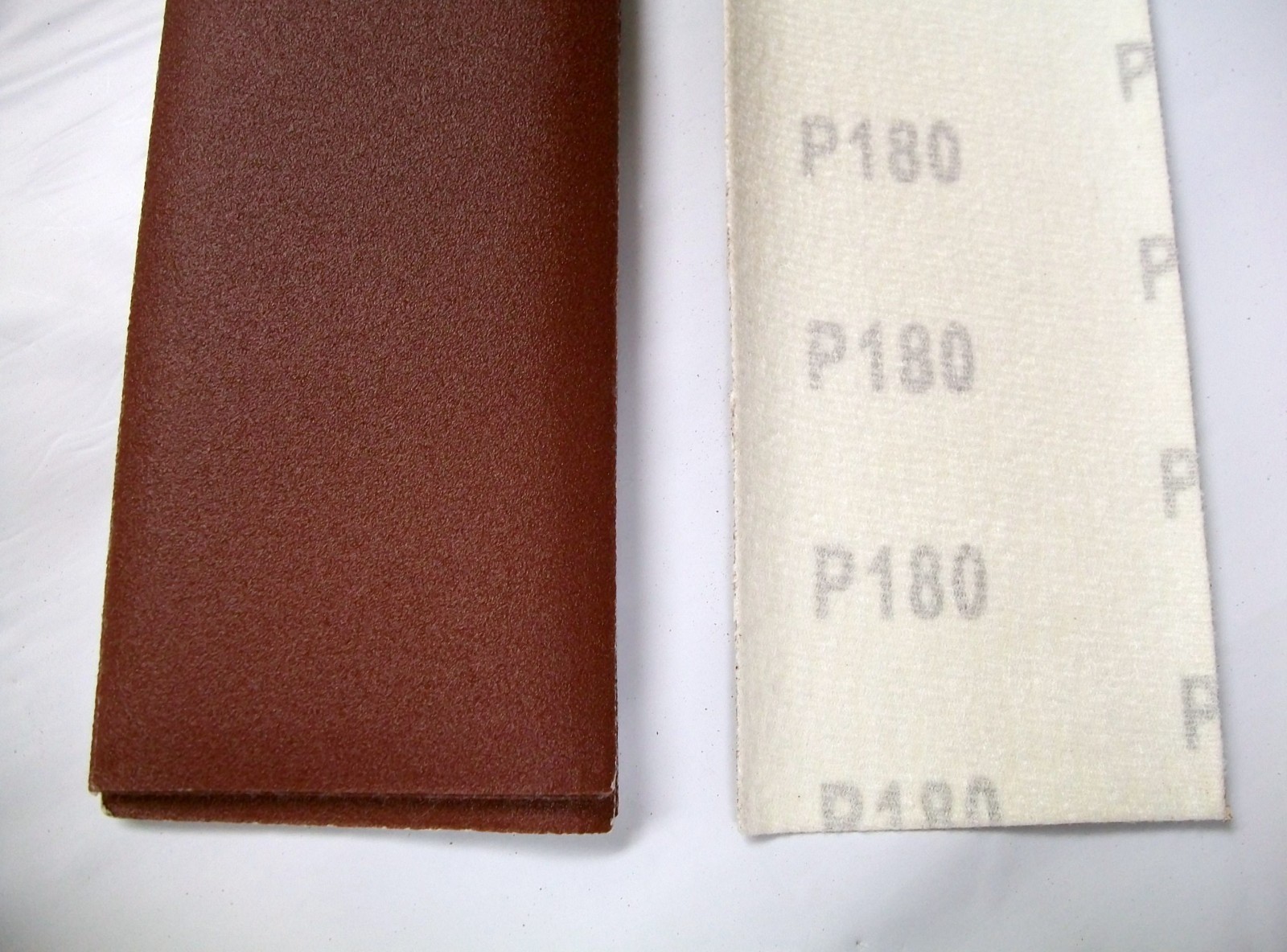 16-1/2″ H/L Body File Sheets Sandpaper 180 Grit, Lot of 50