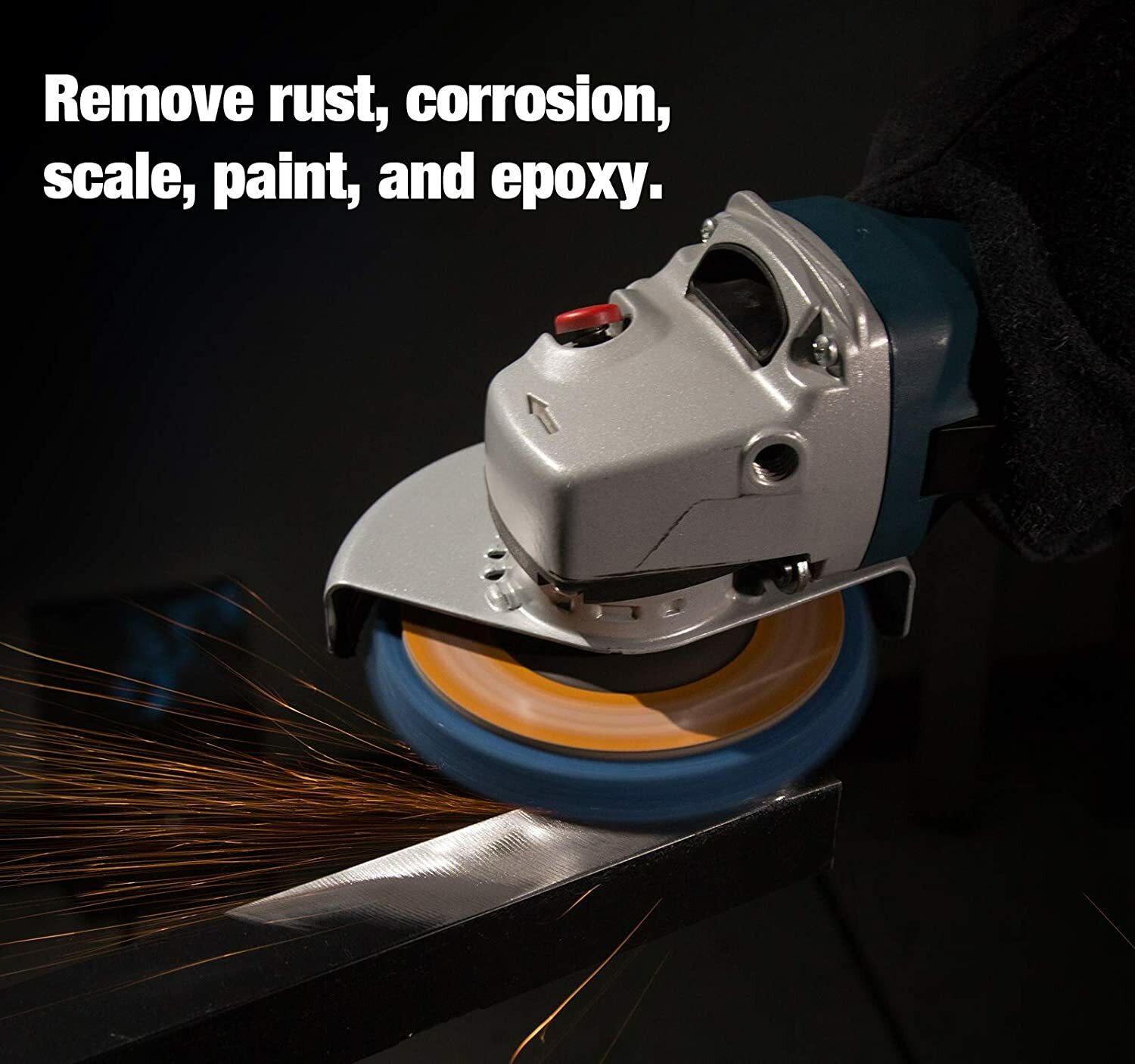 3PCS Poly Strip Clean Disc 4-1/2″ x7/8″ Easy Paint Stripping Rust Removal Wheels