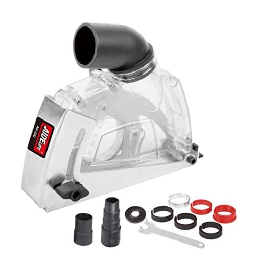 Aidelife Dust collecting Guard,Cutting Dust Shroud for Angle Grinders 4 Clear