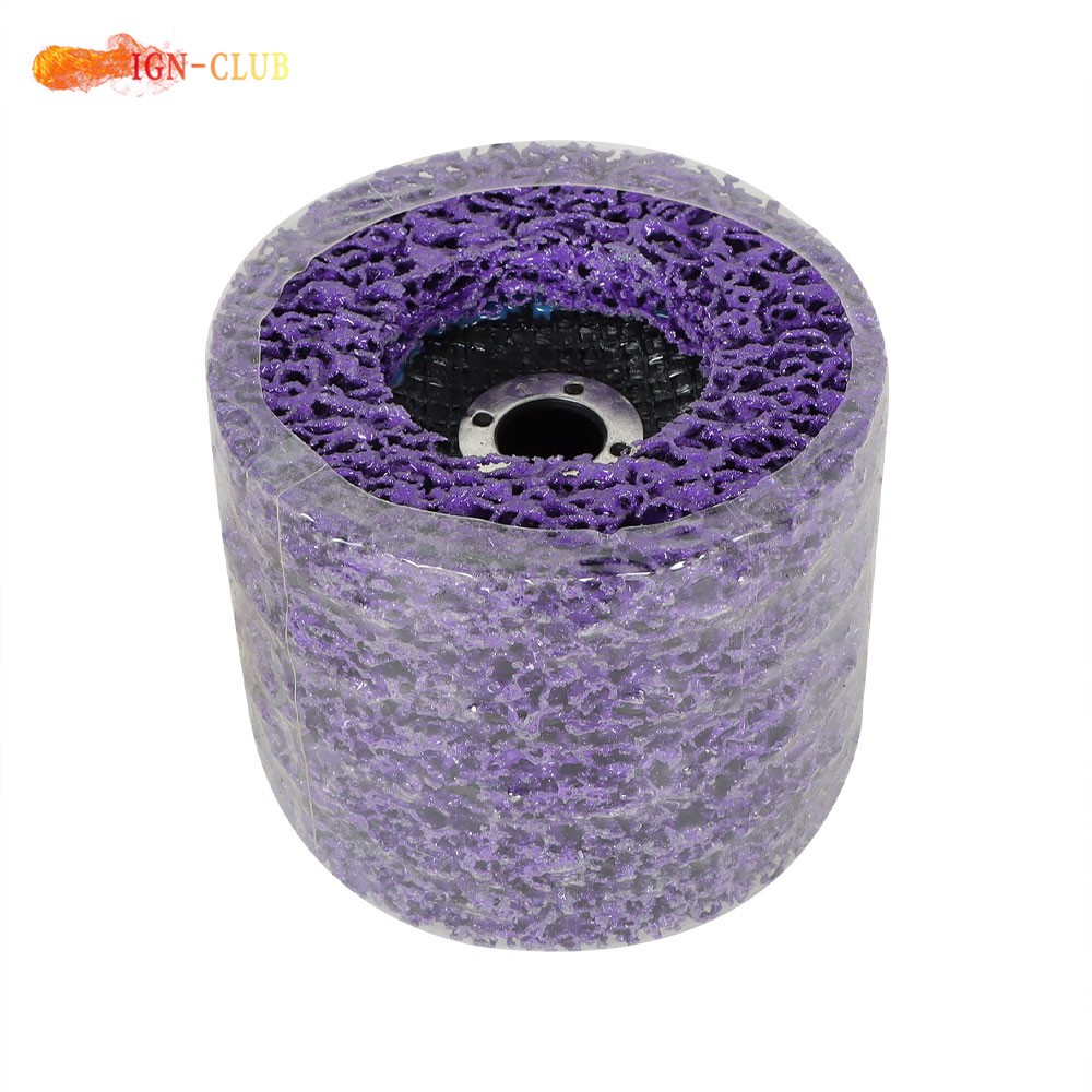 Strip Discs Stripping Wheel For Angle Grinders Purple 10 Pack 4″ x 5/8″ Wheel