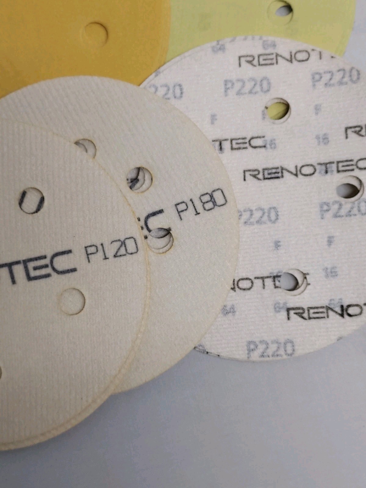 48pcs Hook & Loop Sanding Discs 5 Inch 5 Holes for Orbital Sanders 125mm Variety