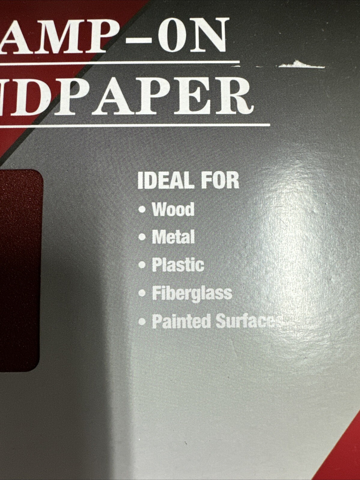 24 SHEETS- 4.5″ x 5.5″ Palm Sander 1/4″ Sheets Clamp on Sandpaper 150 GRIT