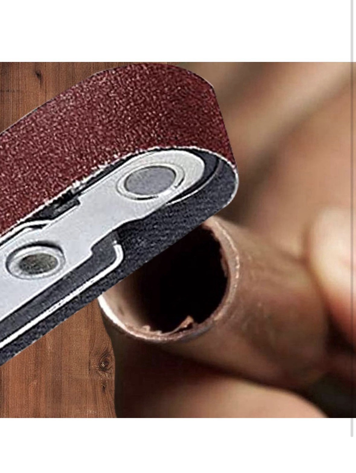 1/2″ X 18″ Sanding Belt 60 Grit Aluminum Oxide Mini Air Belt Sander 24 Pack