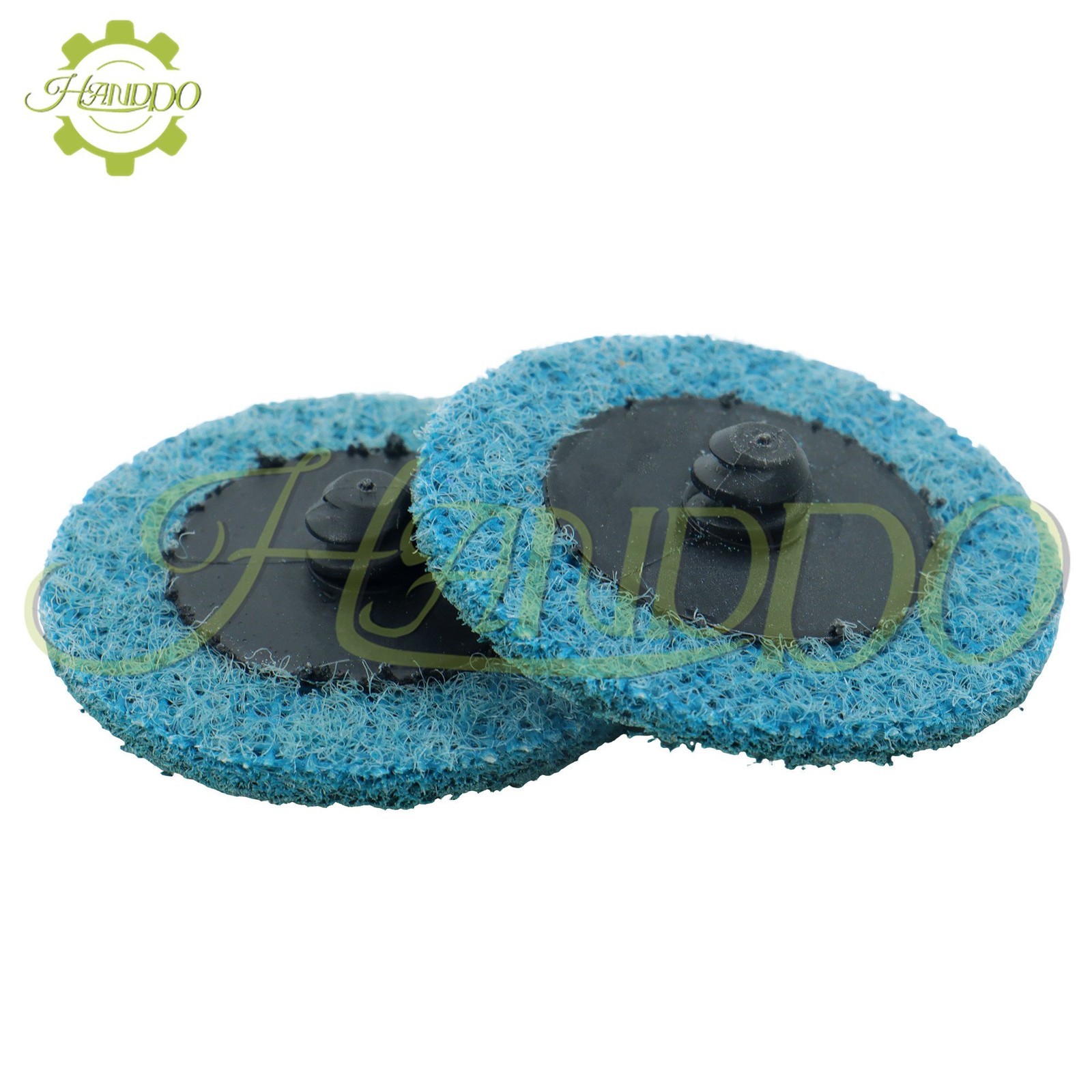 25PCS 2″ Fine Abrasive Non Woven Nylon Quick Change Surface Conditioning Disc