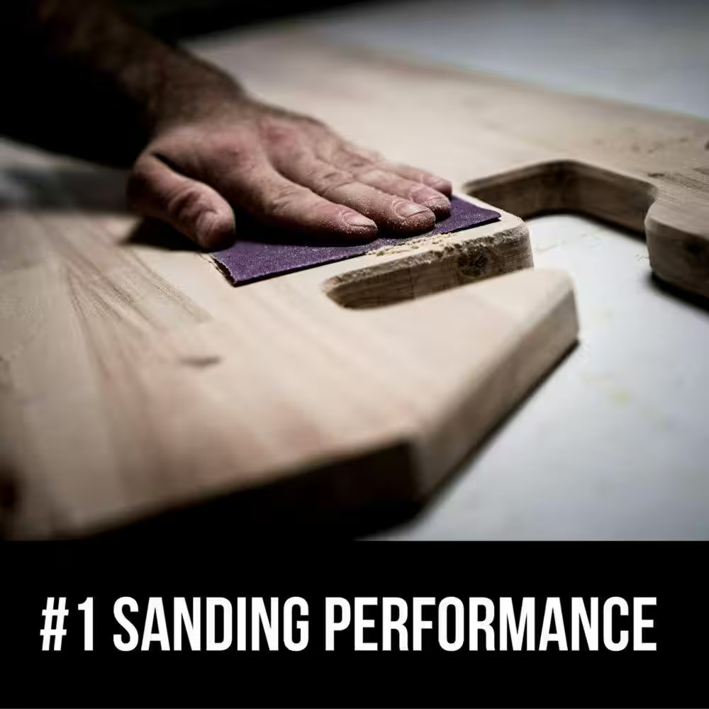 Pro Grade Precision 3.7 In. X 11 In. Extra Fine 320-Grit Sheet Sandpaper (6-Pack