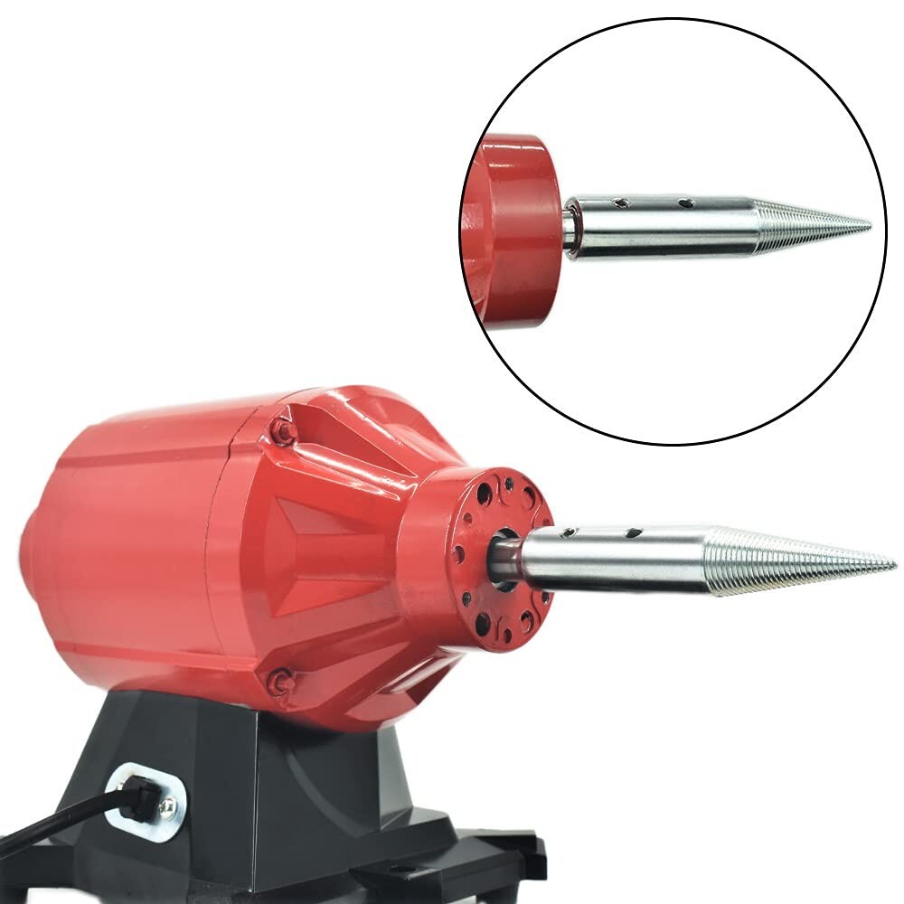 Adaptador de husillo de 1/2″ con orificio para eje de 3/16 a 10/16″ y rueda