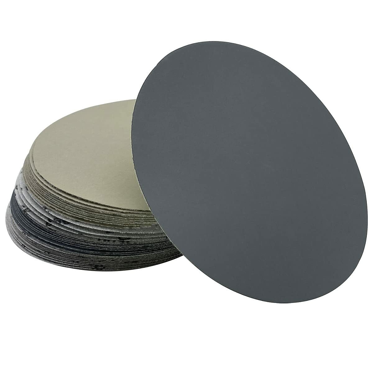 6in Hook Loop Sanding Discs 800 1000 1200 1500 2000 3000 Grit Wet Dry Sandpaper