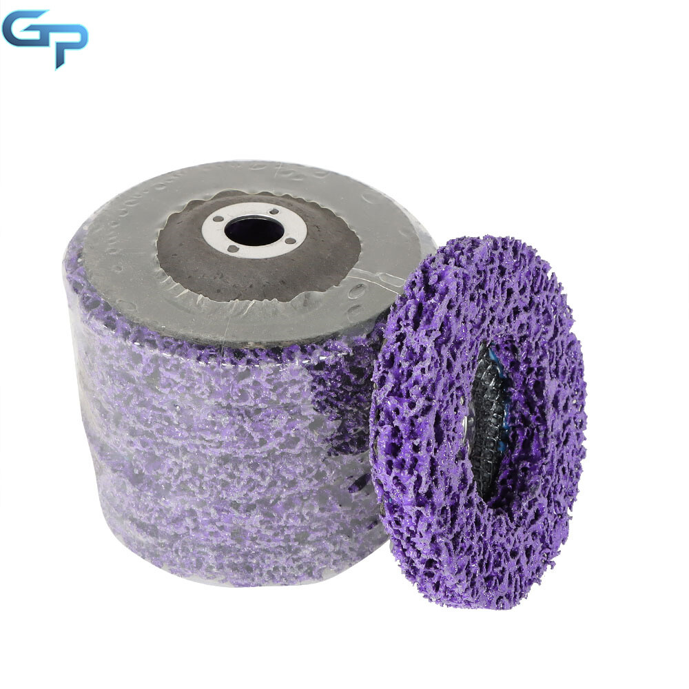 10 Pcs 4″ x 5/8″ Purple Strip Discs Stripping Wheel Paint Removal Disc New
