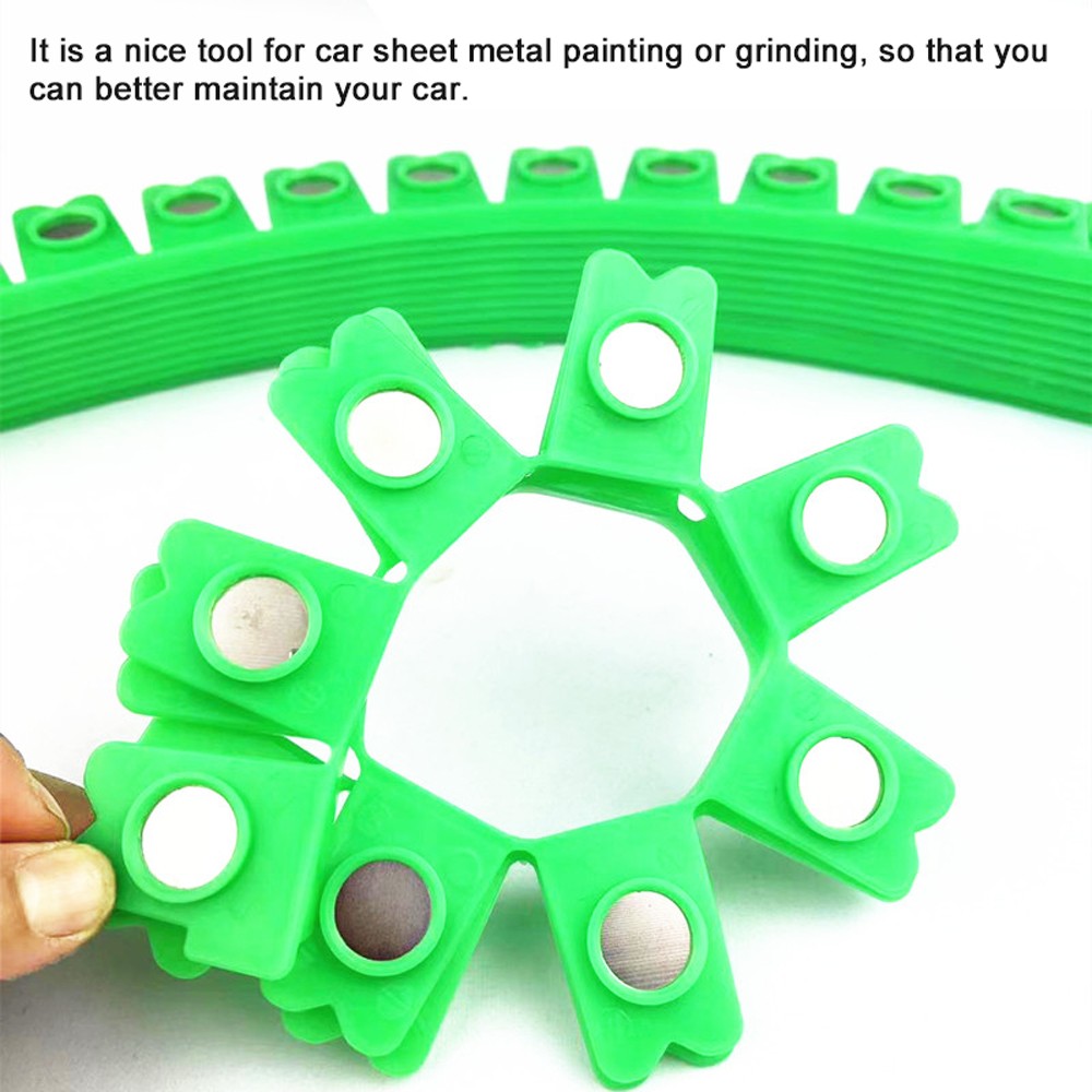 Car Sheet Metal Spray Paint Protective Magnetic Strip Grinding Edges YULX