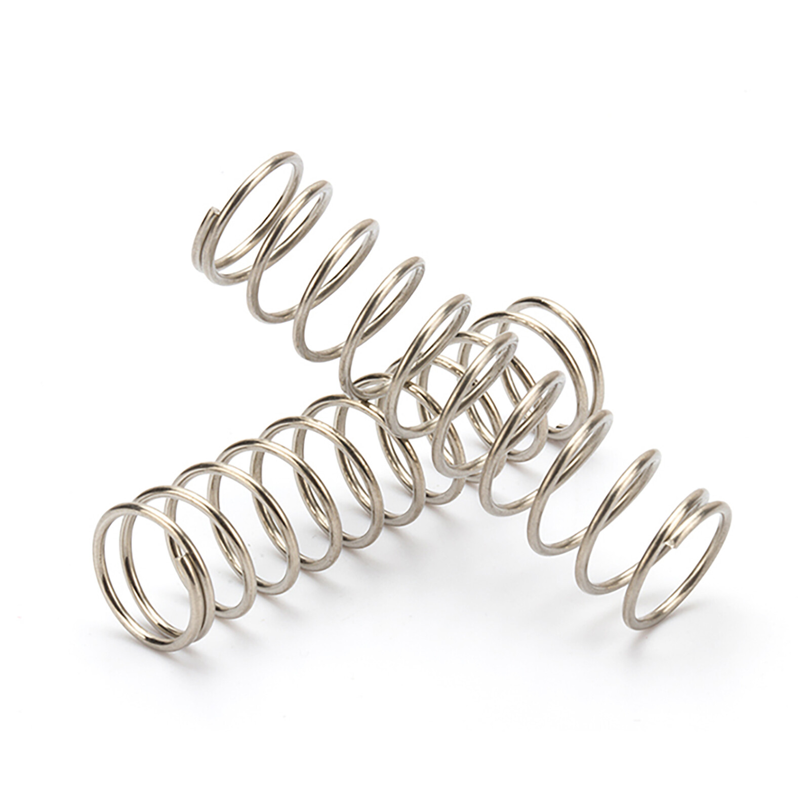 304 Stainles Steel Compression Pressed Springs ,0.6mm 0.7mm 0.8mm Wire Diameter