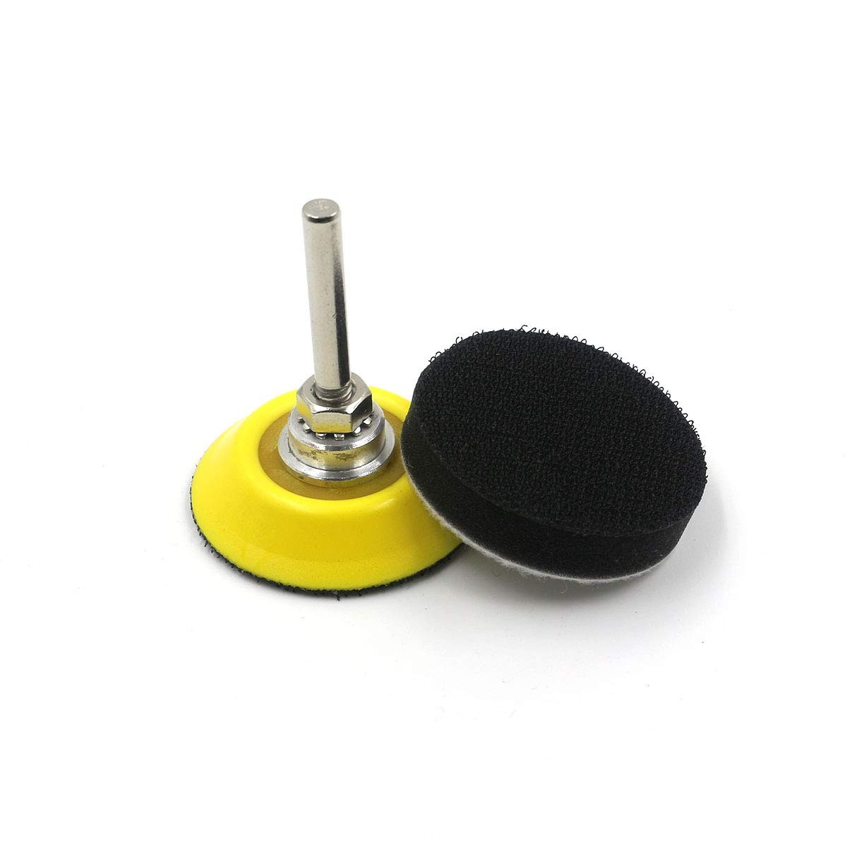 2 Inch (50mm) Hook and Loop Sanding Pad for Sanding Discs with 1/4 Inches Sha…