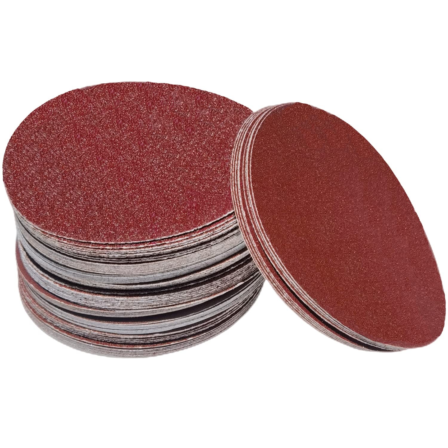 SACKORANGE 100 PCS 6″ PSA Sanding Discs 20 Each of 60, 80, 120, 180, 240, Gri…
