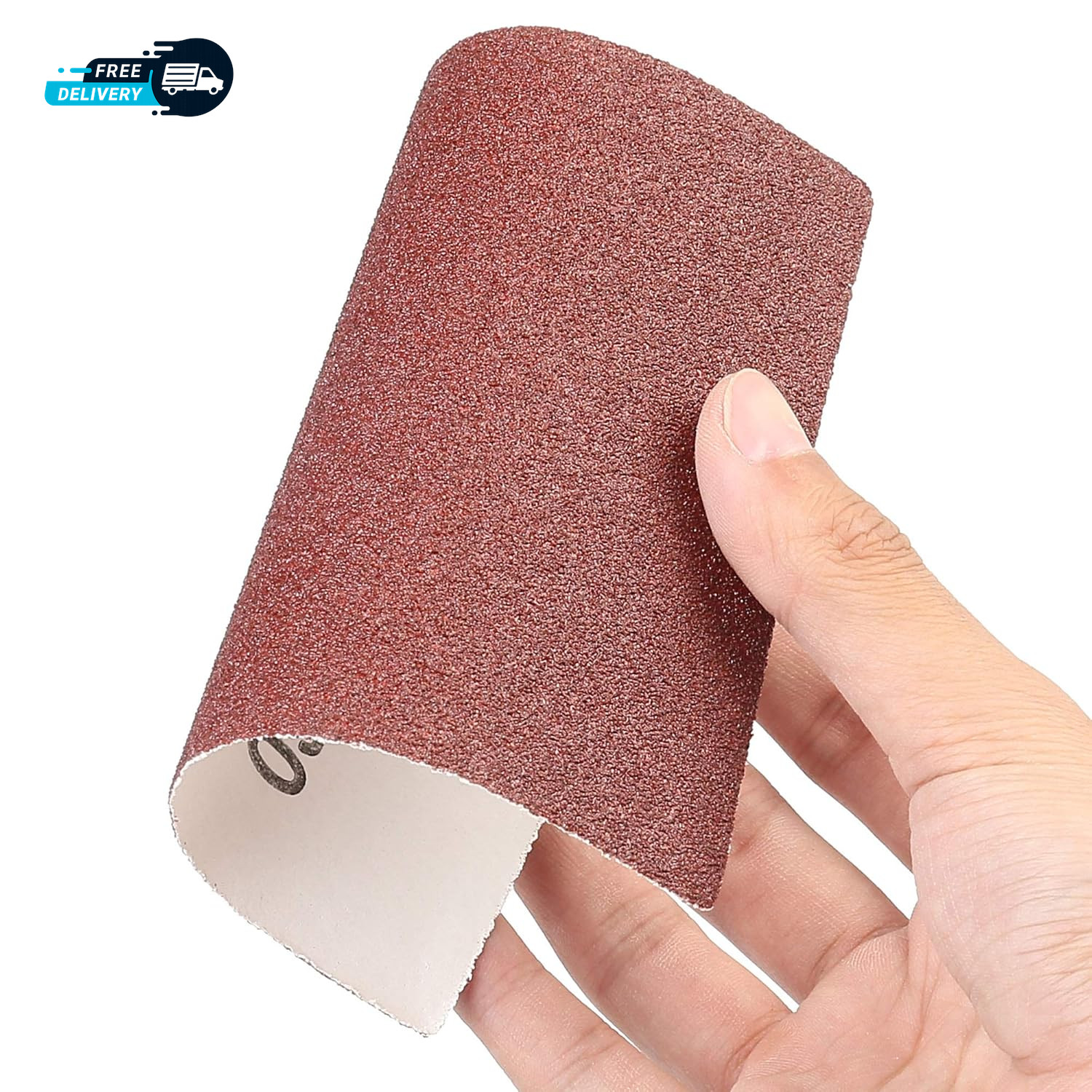 1/4 Sheet Sandpaper for Palm Sander 50PCS 60 80 120 180 240 320 400 600