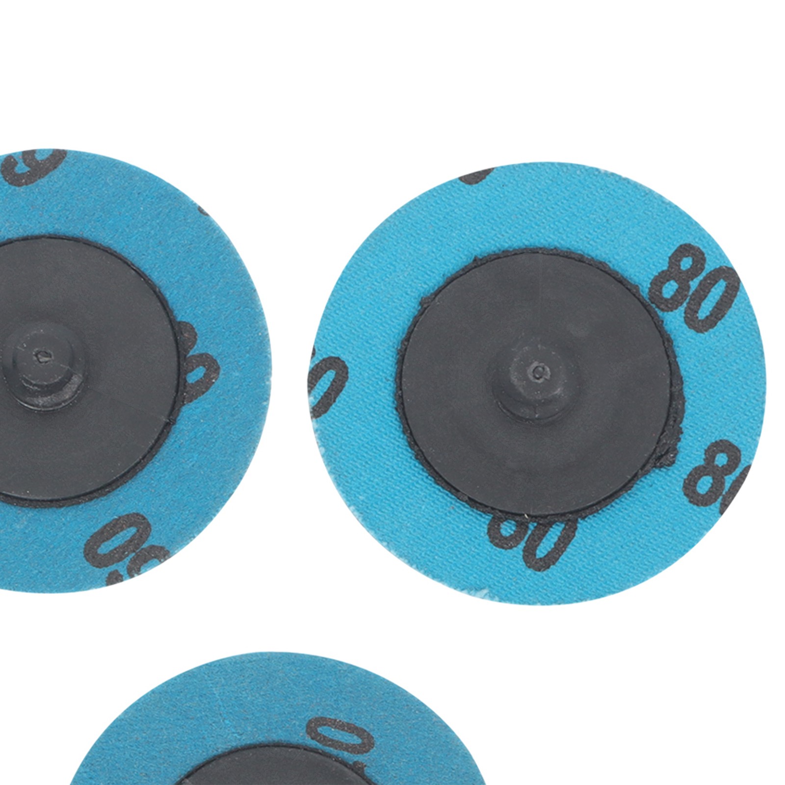 2 Inch Quick Change Sanding Discs Set of 50, 36/60/80/120/240 Grit