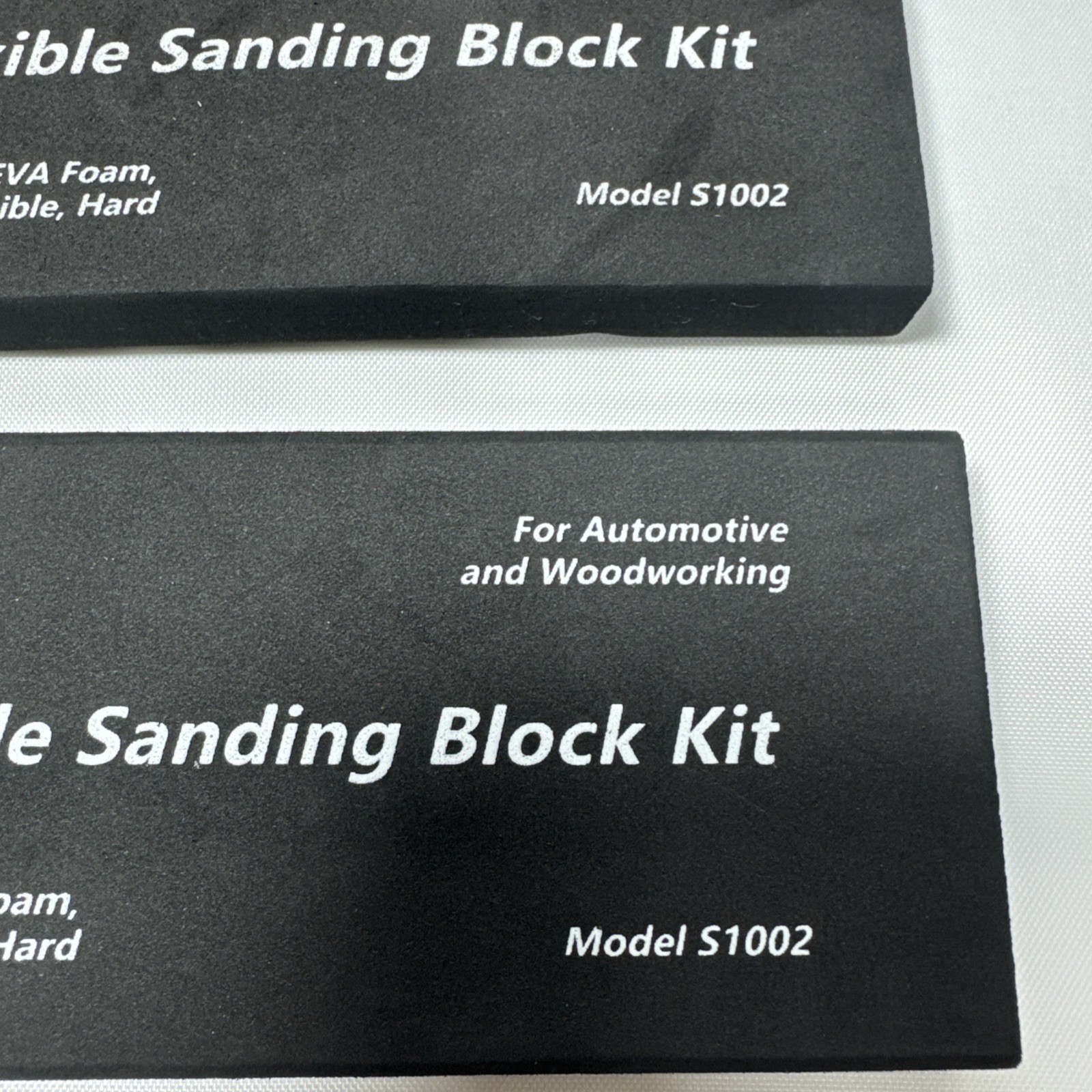 Sanding Block Kit Flexible EVA Foam Sanding Blocks (S1005 x 2), (S1002 x4)