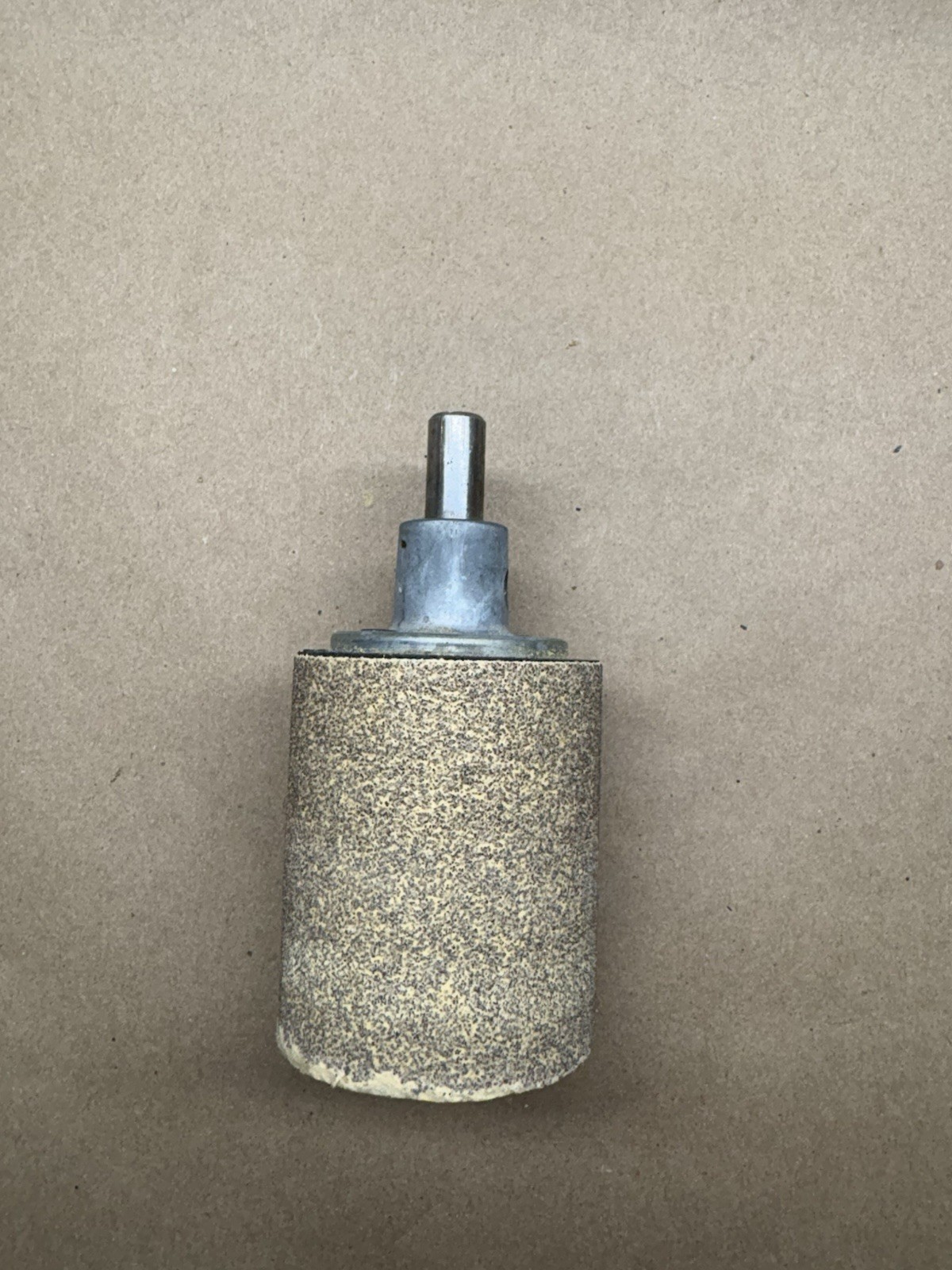 Sanding Drum. 3” long 2 1/2” diameter ￼1/2” shaft