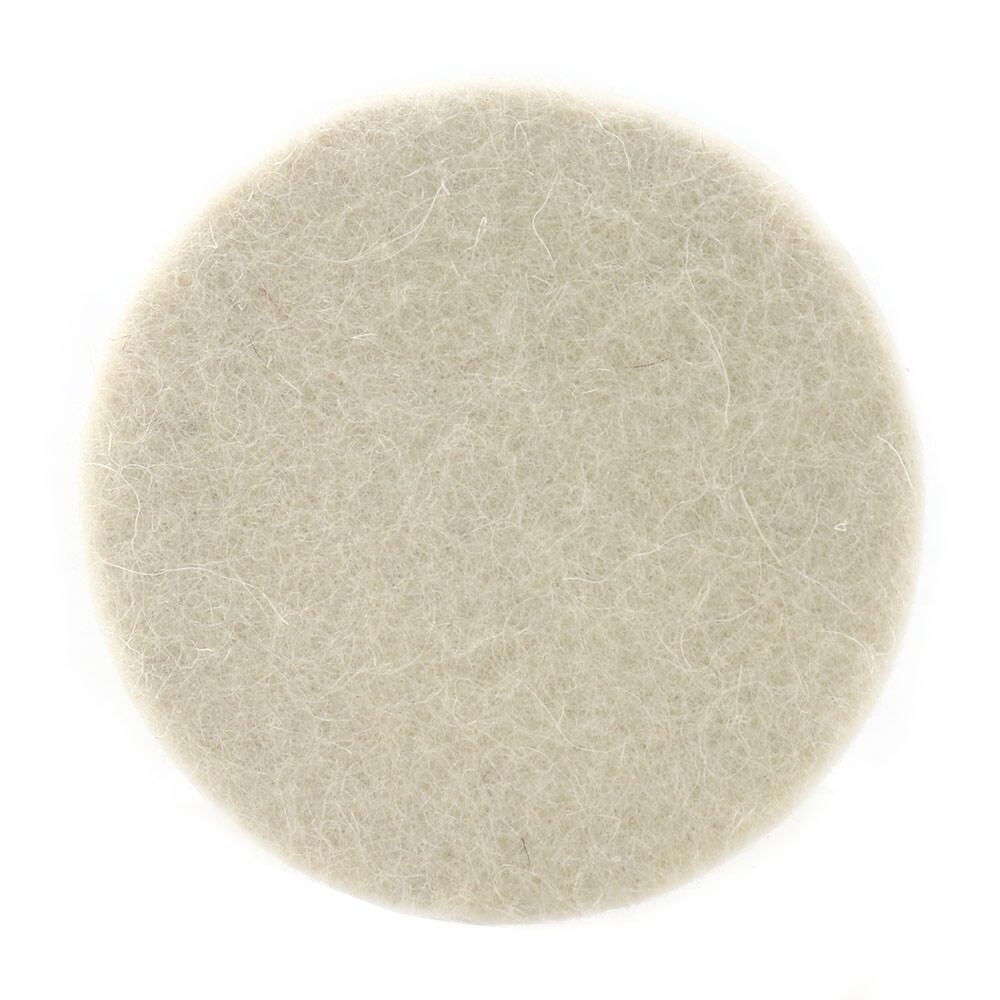 2/5/10Pcs Roloc Wool Felt Polishing Wheel Polisher Buffing Pad 1-3″ Holder Disc