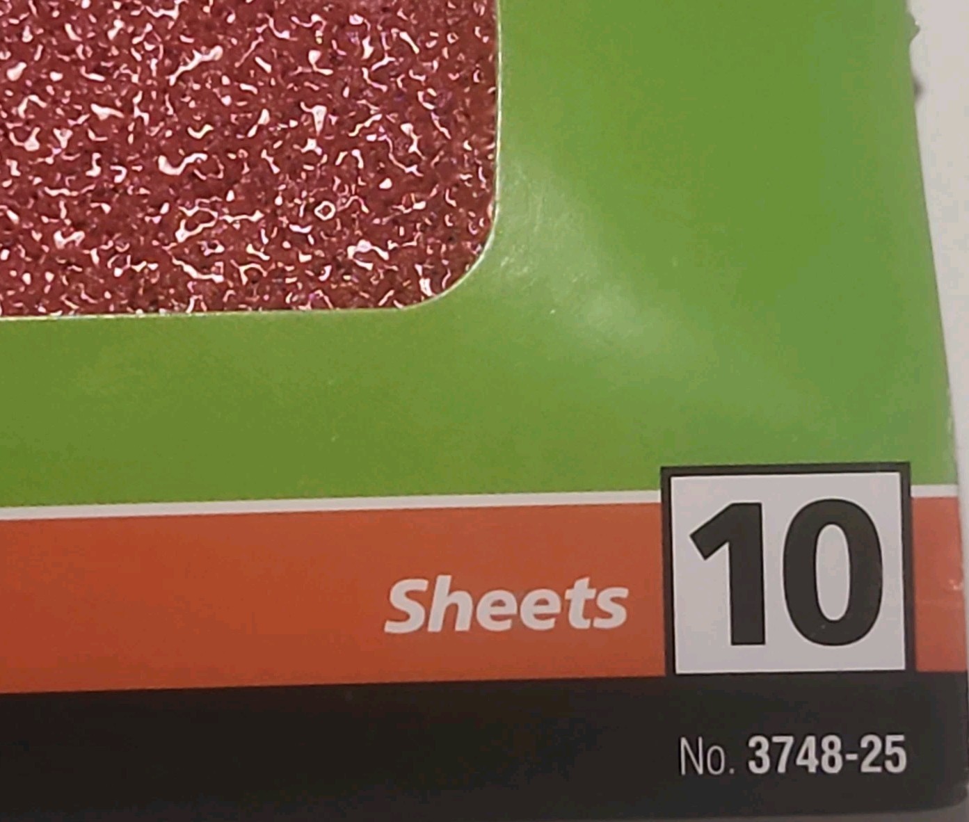 Gator Red Resin 10 Hook Loop Sanding Sheets 60 Medium Grit Project Pack