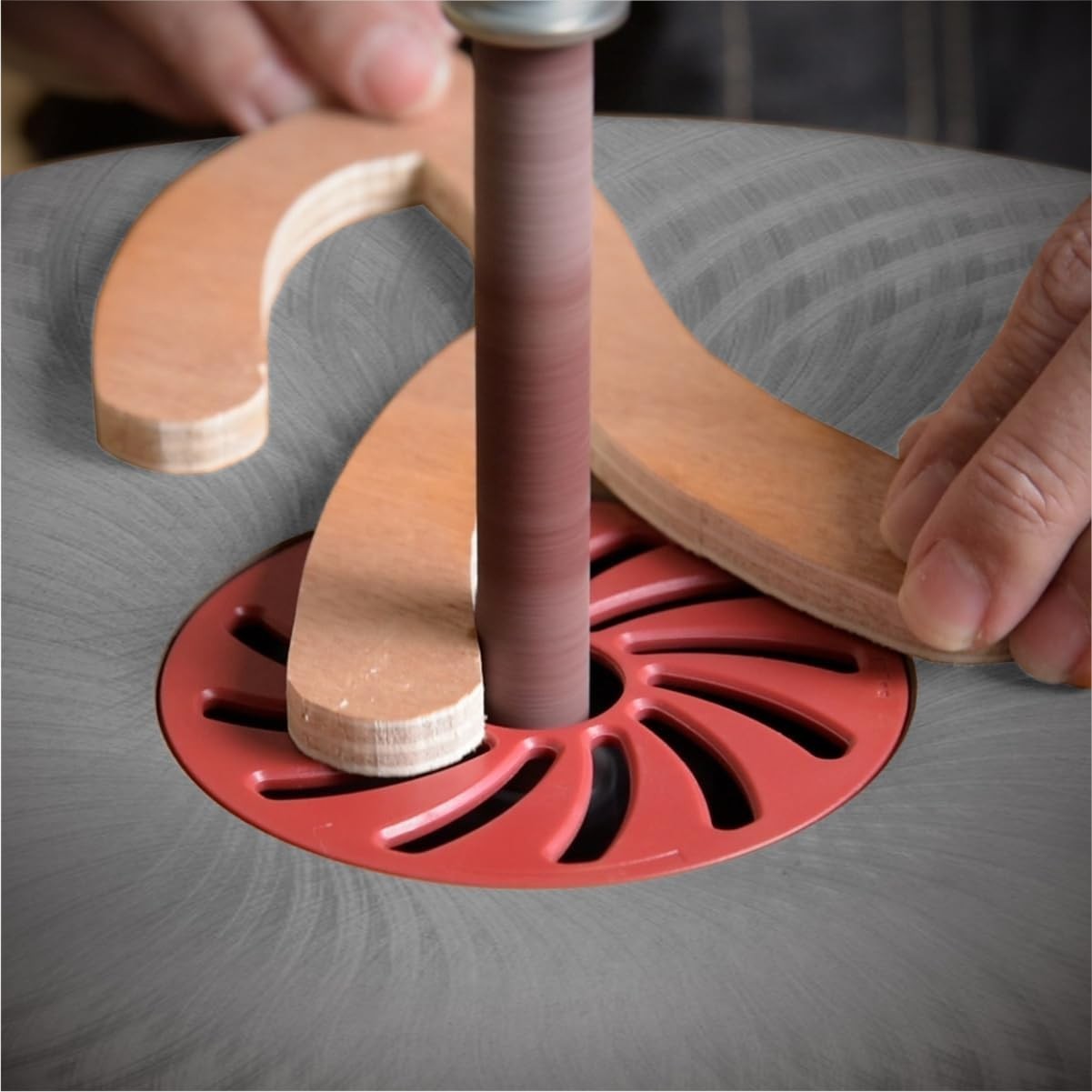 POWERTEC4.5″ length x 6 different Diameter Sanding Sleeves 80 Grit (11204)
