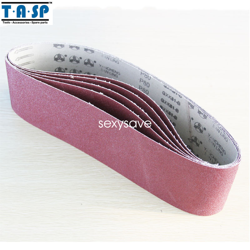 5PC 4″ x 36″ Sanding Belt Grit 60 80 120 240 Tool 100 x 915 mm