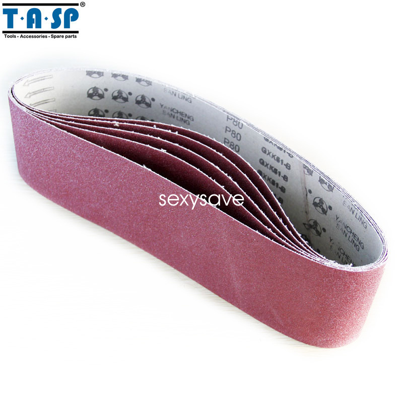 5PC 4″ x 36″ Sanding Belt Grit 60 80 120 240 Tool 100 x 915 mm