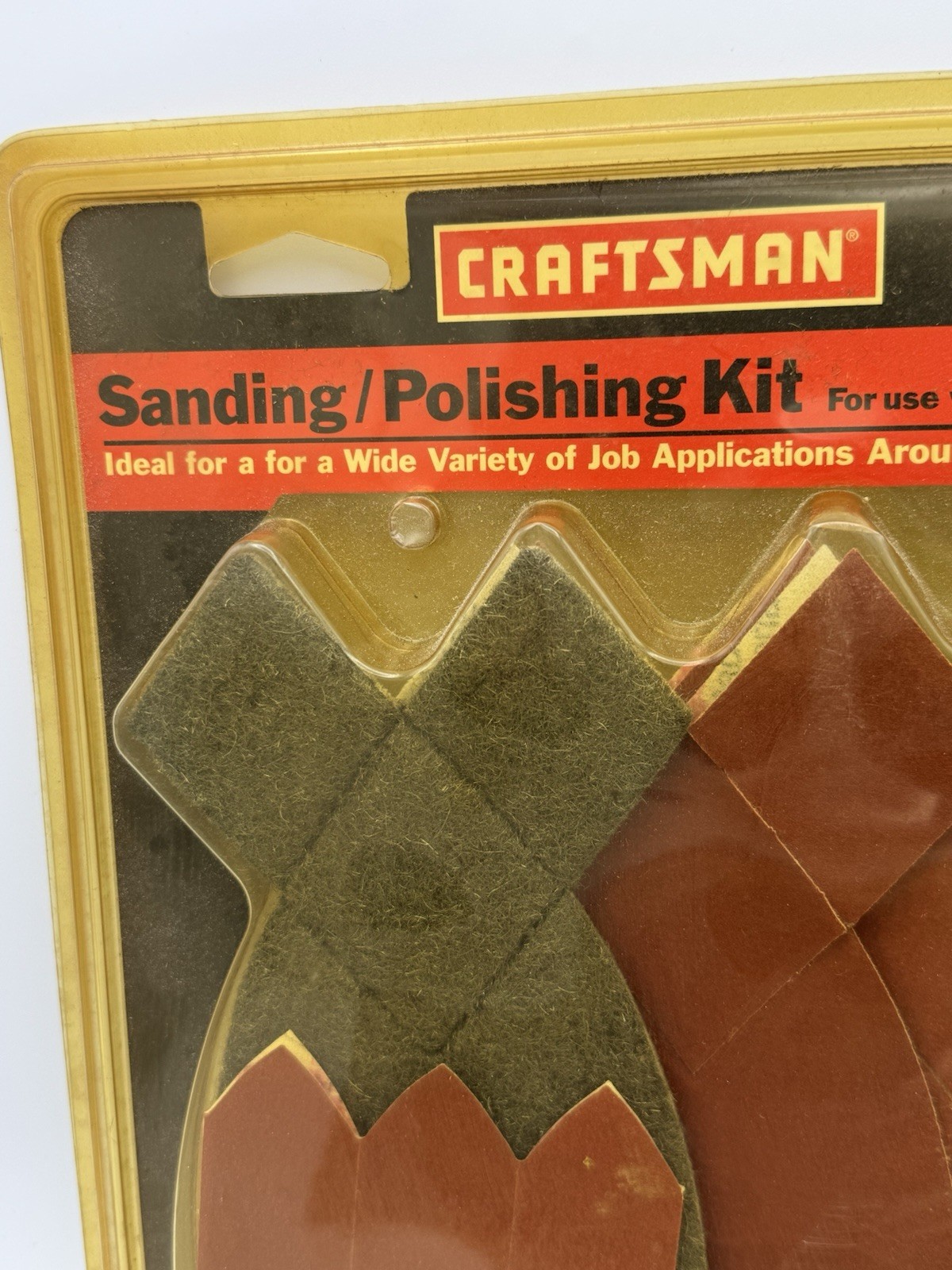 Set Of 2 NOS Sears Craftsman Sanding Polishing Kit For Craftsman Mouse Sanders